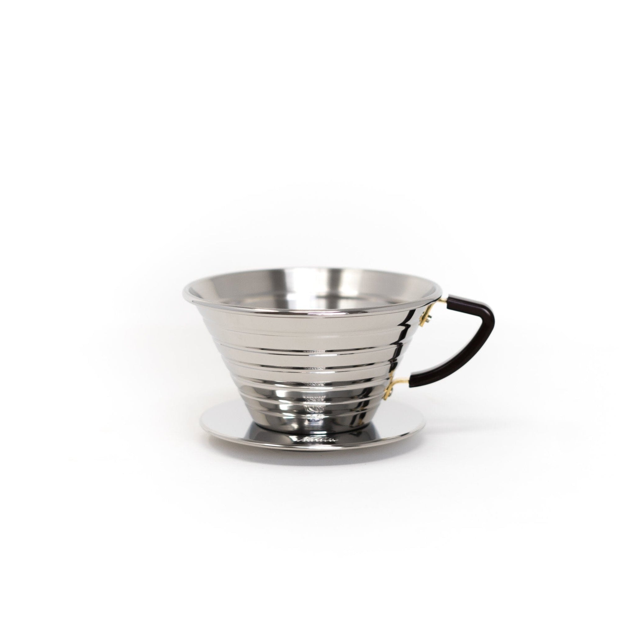 Kalita Wave 185 Stainless Steel Dripper Retail Web Brewing Essentials 